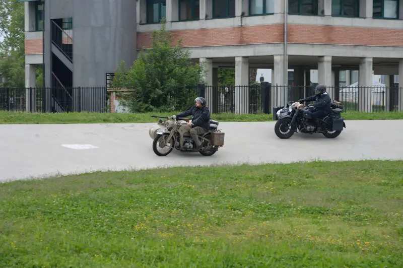 Le moto storiche a Castel Mella