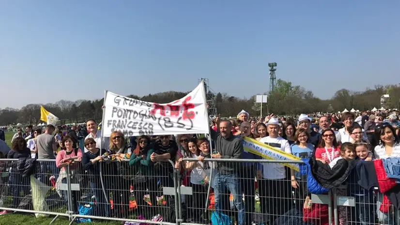 Bresciani in trasferta a Monza per il Papa