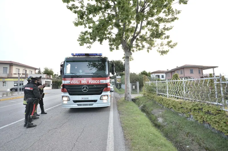 Padenghe, marito e moglie nell'auto carbonizzata