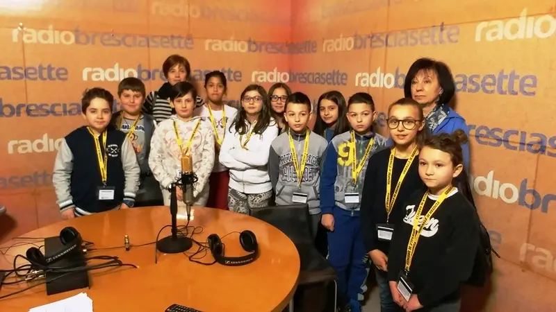 Gli studenti della scuola Renaldini di Botticino in visita al GdB