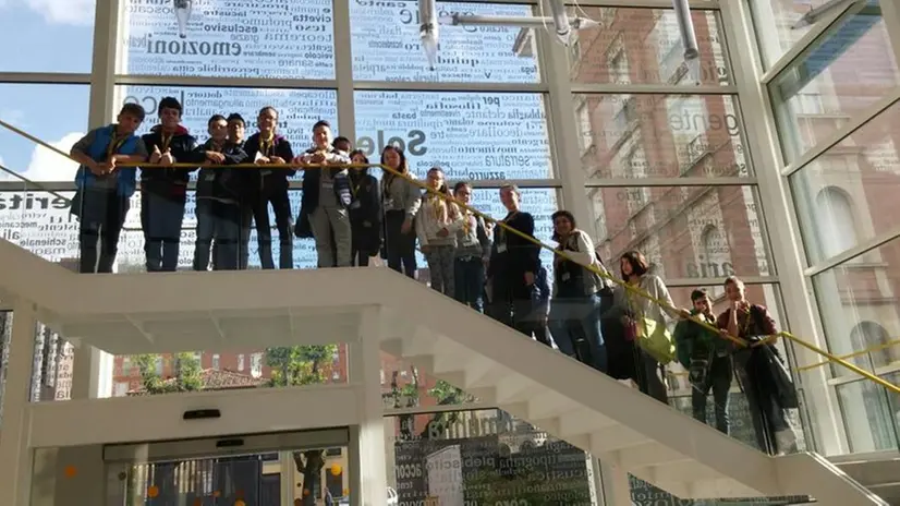 La visita della 2^A di San Paolo