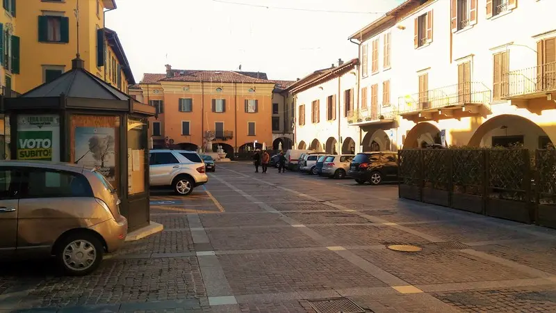 Piazza Roma a Palazzolo