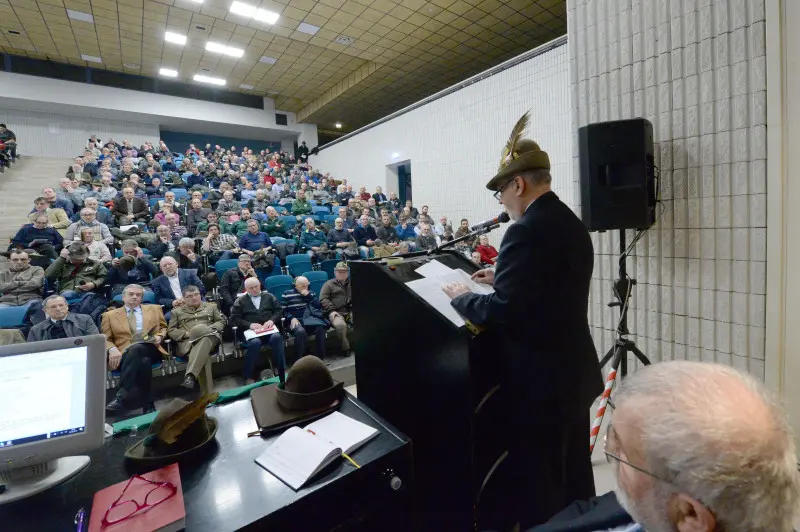 Assemblea sezionale per gli alpini di Brescia