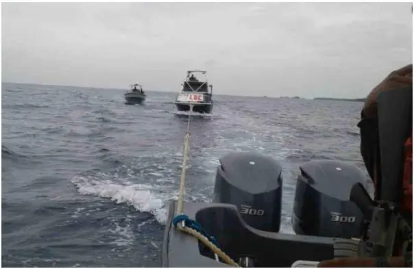 Marco Ferretti salvato dopo tre giorni alla deriva
