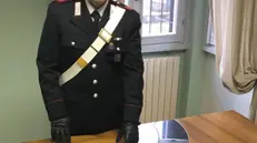 Il materiale sequestrato dai carabinieri di Vobarno