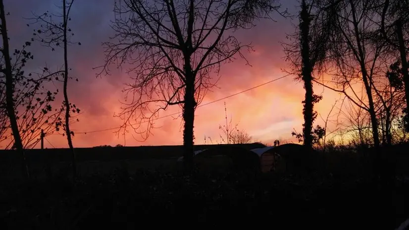 Tramonti bresciani nelle foto dei lettori