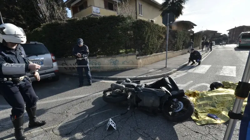 Il luogo e i mezzi incidentati