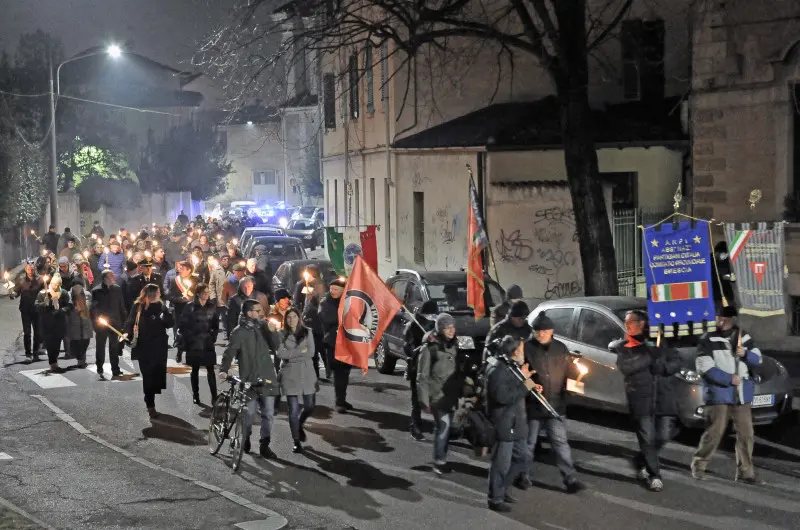 Fiaccolata per la memoria