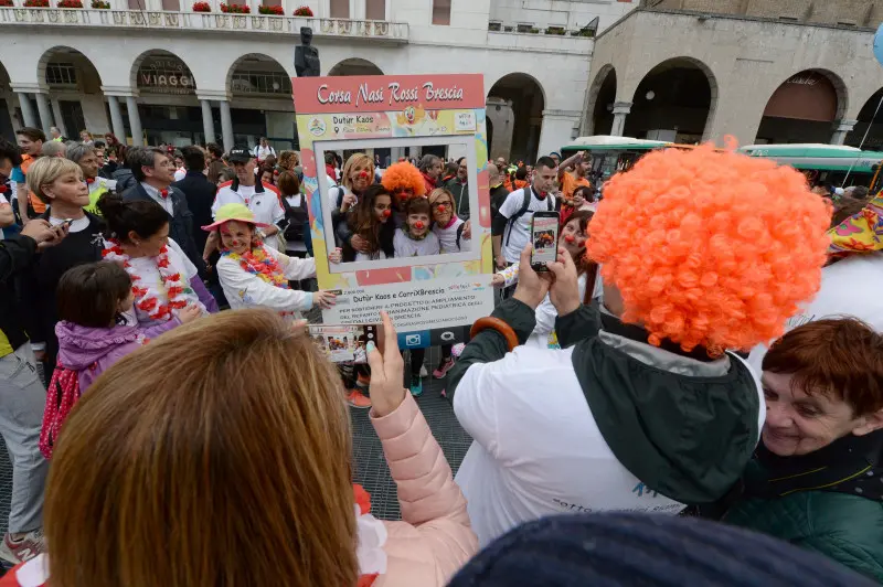 Corsa dei nasi rossi: tutte le foto