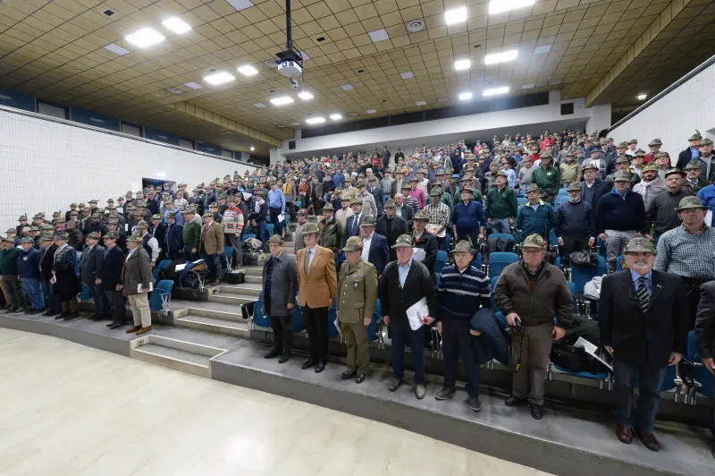 Assemblea sezionale per gli alpini di Brescia