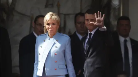 L'insediamento di Emmanuel Macron