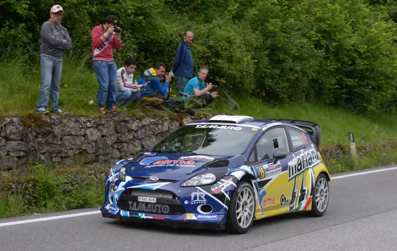 Provaglio Valsabbia, prova speciale Rally 1000 Miglia