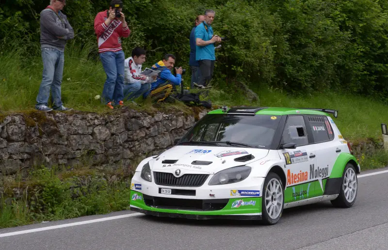 Provaglio Valsabbia, prova speciale Rally 1000 Miglia