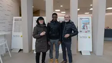 Nicoletta Ragni, Sergio Malacarne e Saihou Jammeh