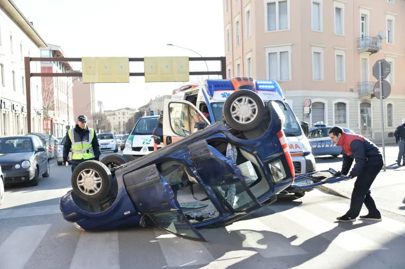 L'incidente in via Solferino