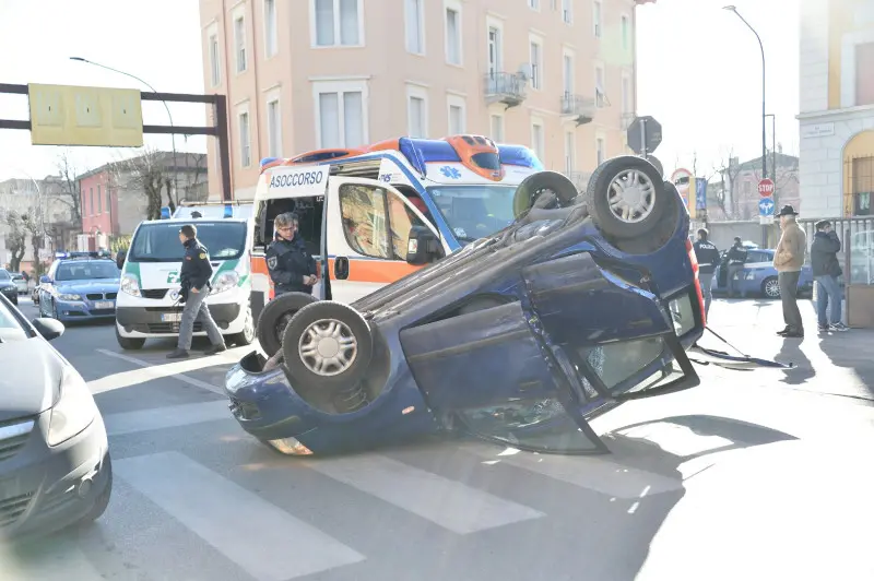 L'incidente in via Solferino