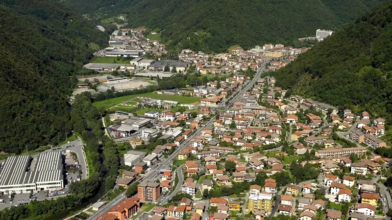 Una veduta di Sarezzo - Foto © www.giornaledibrescia.it