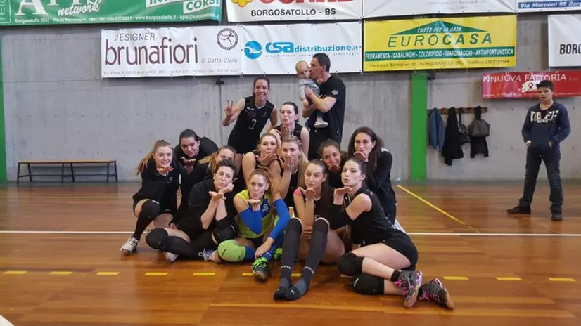 Le ragazze del Borgovolley © www.giornaledibrescia.it