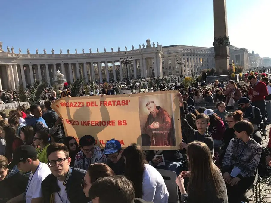 I bresciani da Papa Francesco