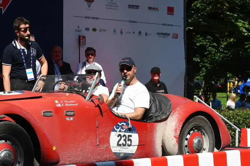 Mille Miglia, gran finale all'arrivo