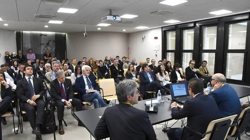 Sala Libretti affollata per l'incontro dedicato ai dati aziendali e alla loro sicurezza - © www.giornaledibrescia.it