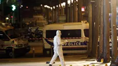 La polizia sul luogo dell'attentato - Foto Ansa/Ap Kamil Zihnioglu