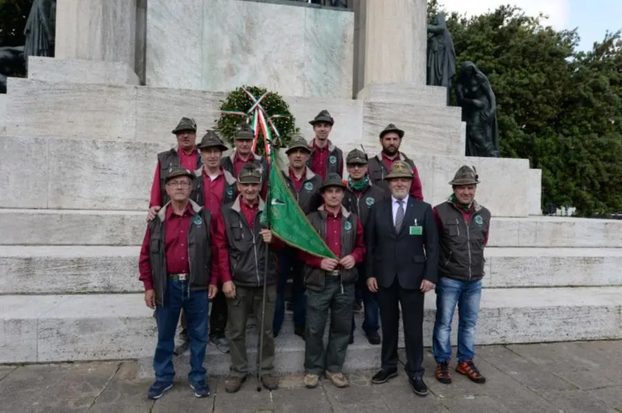 La terza giornata all'adunata nazionale di Treviso