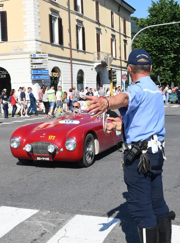 Mille Miglia, gran finale all'arrivo