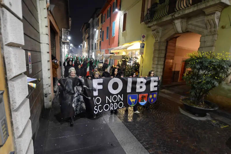 Le manifestazioni in centro