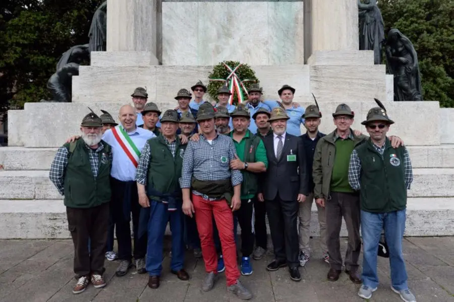 La terza giornata all'adunata nazionale di Treviso