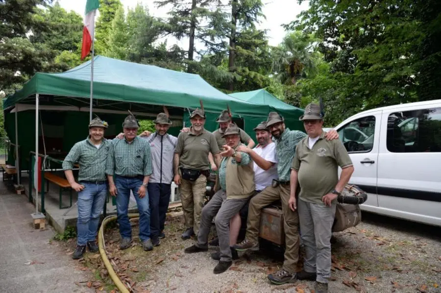 La terza giornata all'adunata nazionale di Treviso