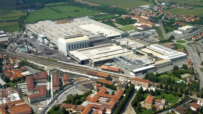 Veduta aerea della Trafilerie Gnutti a Chiari - © www.giornaledibrescia.it