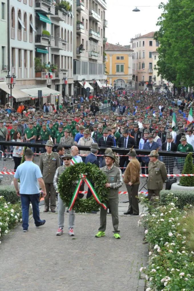 La terza giornata all'adunata nazionale di Treviso