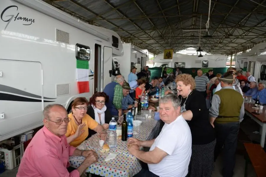 La terza giornata all'adunata nazionale di Treviso