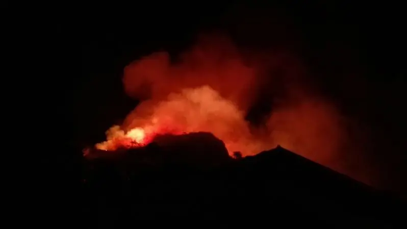 Tremosine, nuovo incendio nei boschi