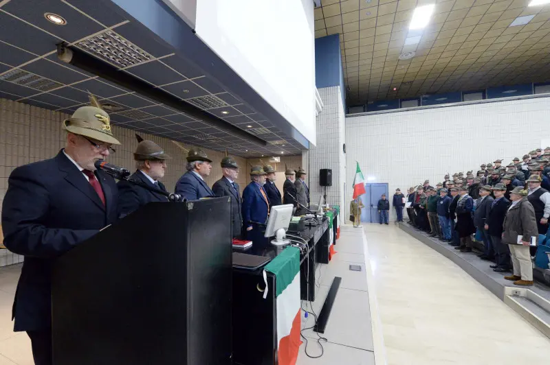 Assemblea sezionale per gli alpini di Brescia