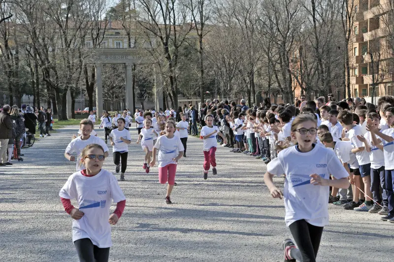 Bambini a Campo Marte: tomorrow runners