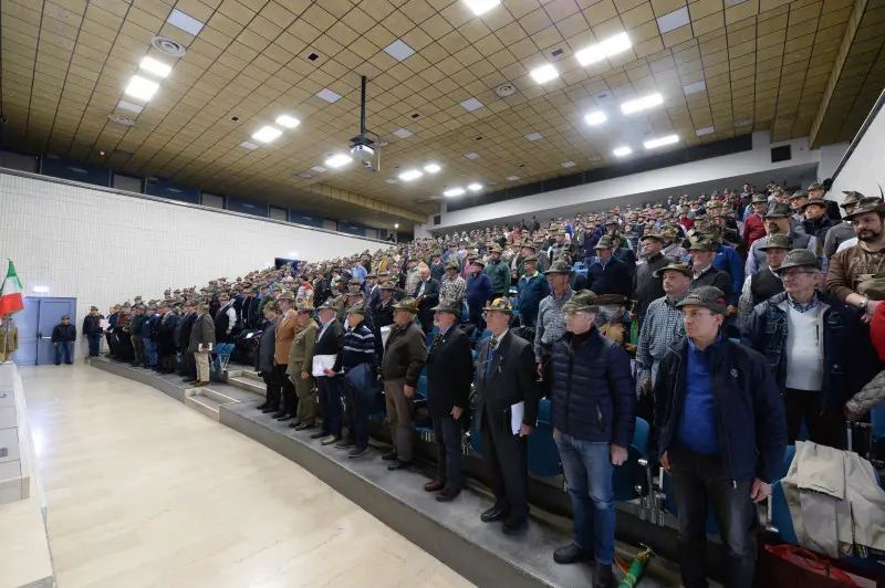 Assemblea sezionale per gli alpini di Brescia