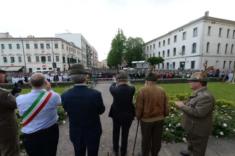 La terza giornata all'adunata nazionale di Treviso