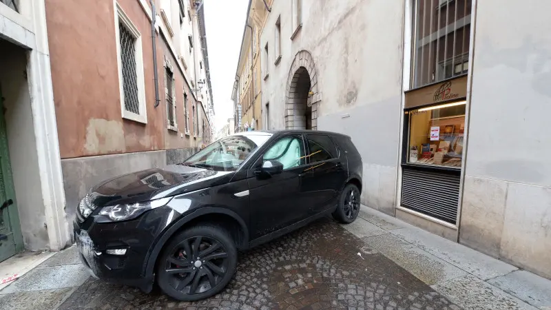 Il tamponamento in via Trieste