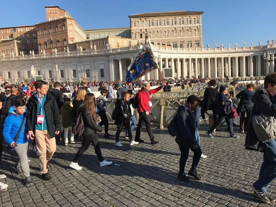 I bresciani da Papa Francesco