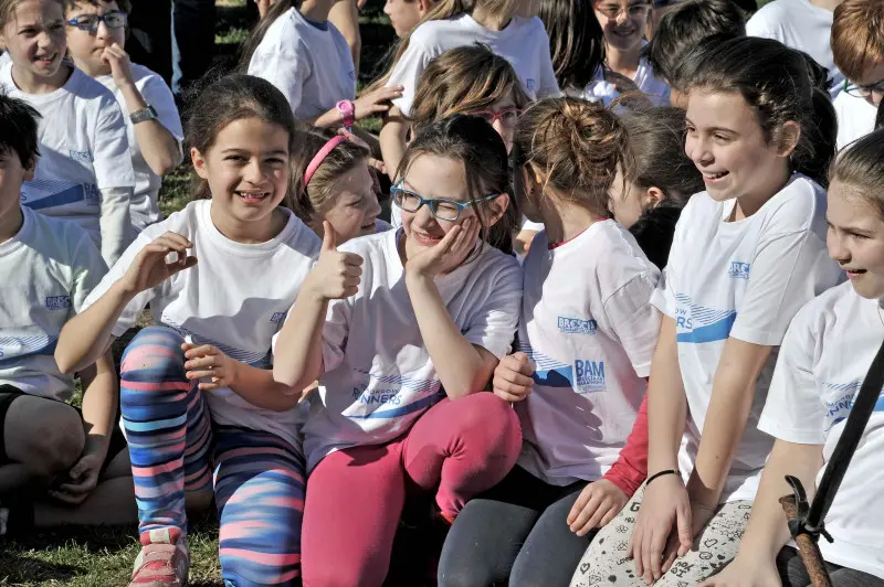 Bambini a Campo Marte: tomorrow runners