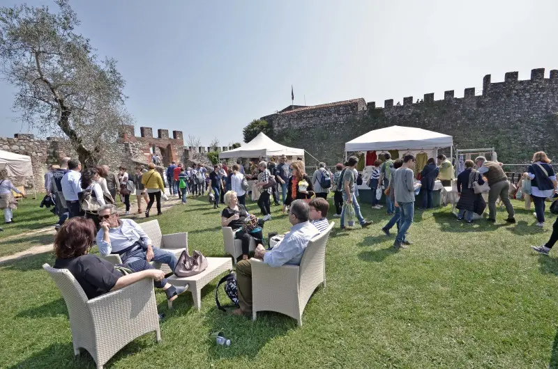 Fiori nella rocca a Lonato