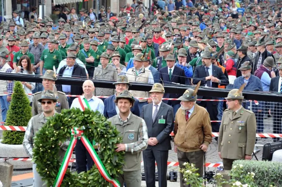 La terza giornata all'adunata nazionale di Treviso