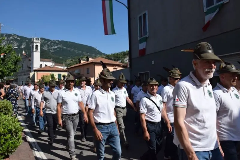 Festa per i 90 anni del gruppo alpini