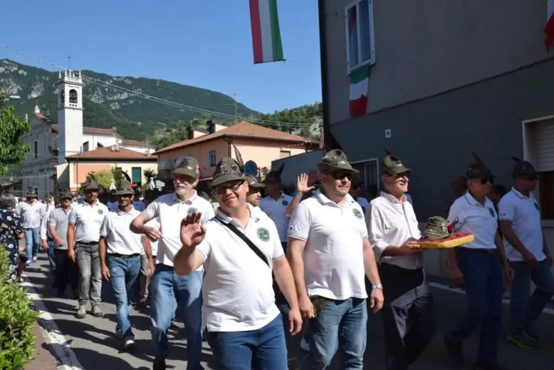 Festa per i 90 anni del gruppo alpini