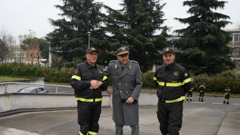 I Vigili del Fuoco festeggiano Santa Barbara