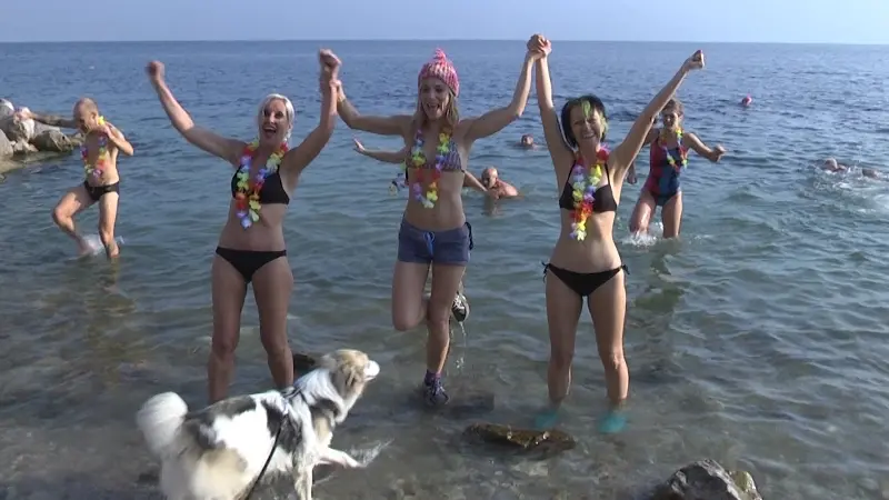 Il tuffo di Capodanno del 2016
