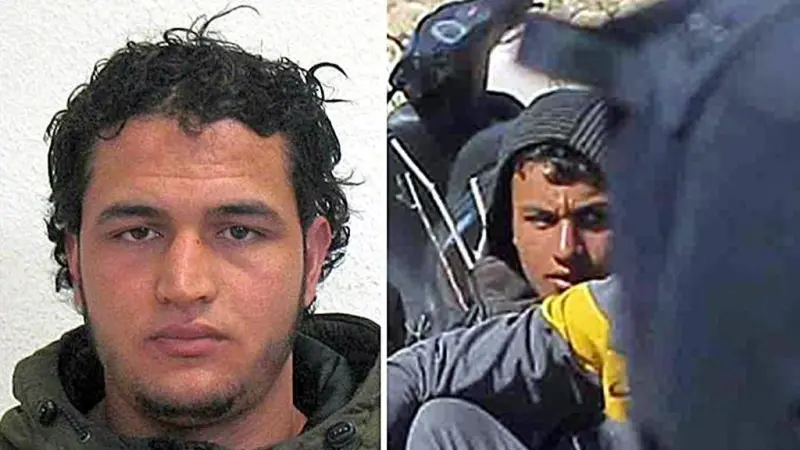 Anis Amri, l'attentatore di Berlino - Foto Ansa © www.giornaledibrescia.it