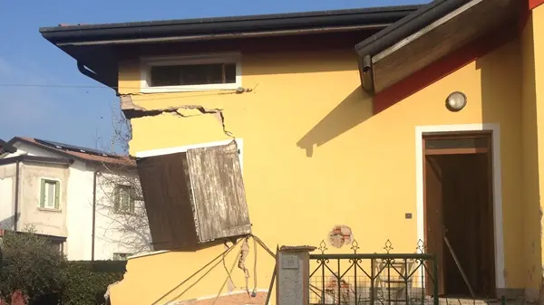 Crollo a Rivoltella